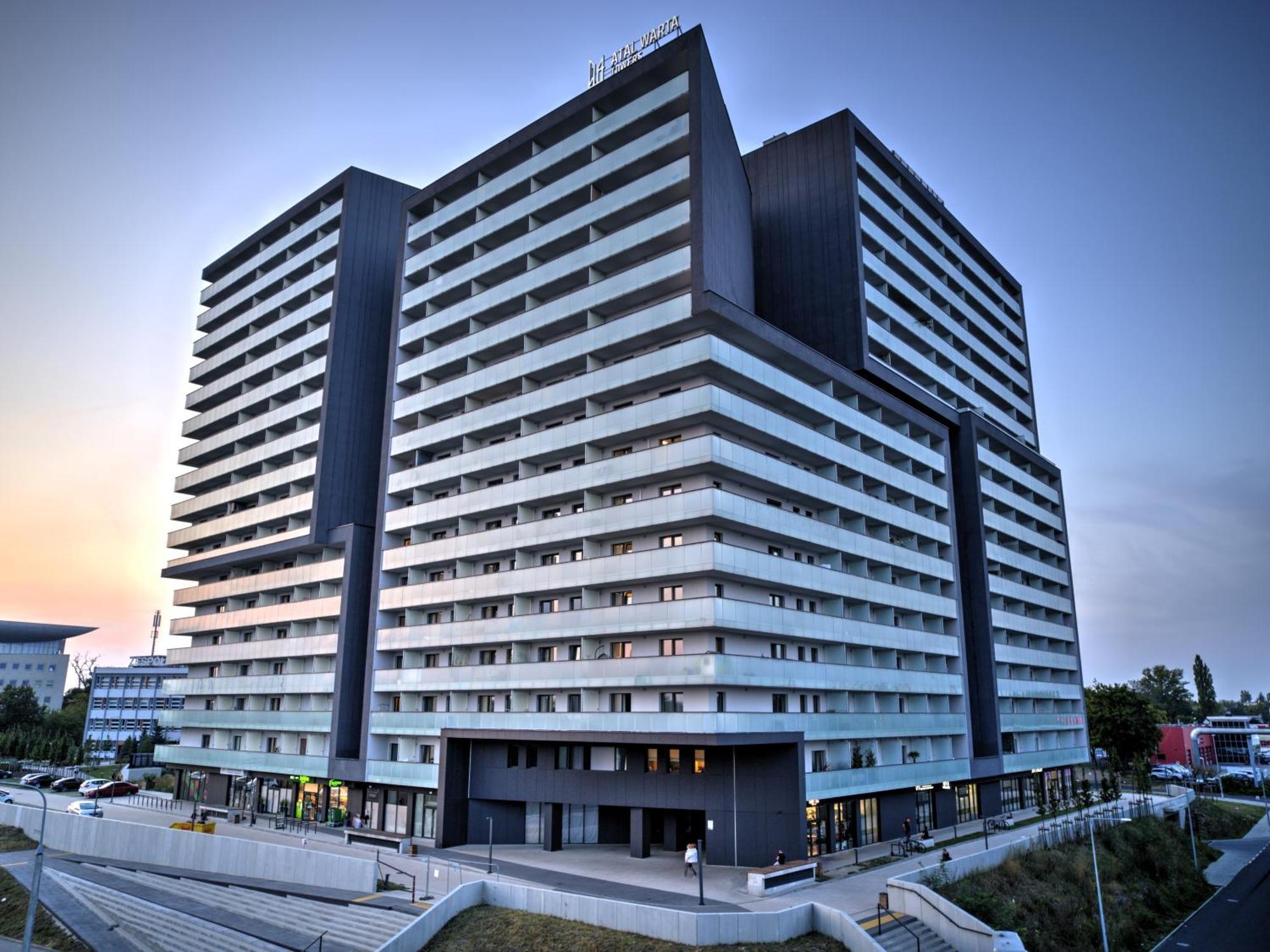 Apartament Warta Towers Z Parkingiem Poznaň Exteriér fotografie